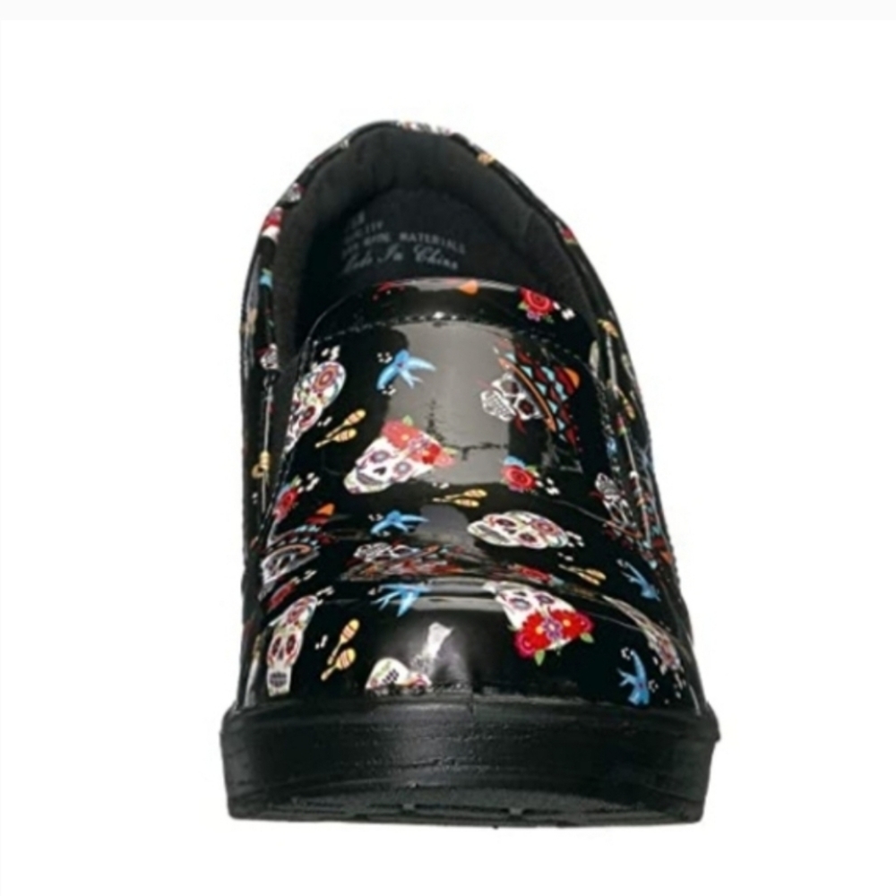 EASY WORKS Leeza Festive Skull Clogs - Picture 9 of 14